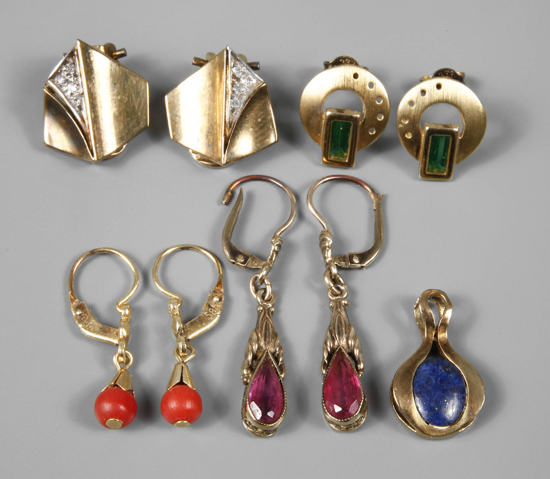 Konvolut Goldschmuck