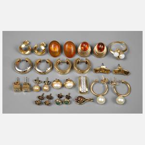 Großes Schmuckkonvolut