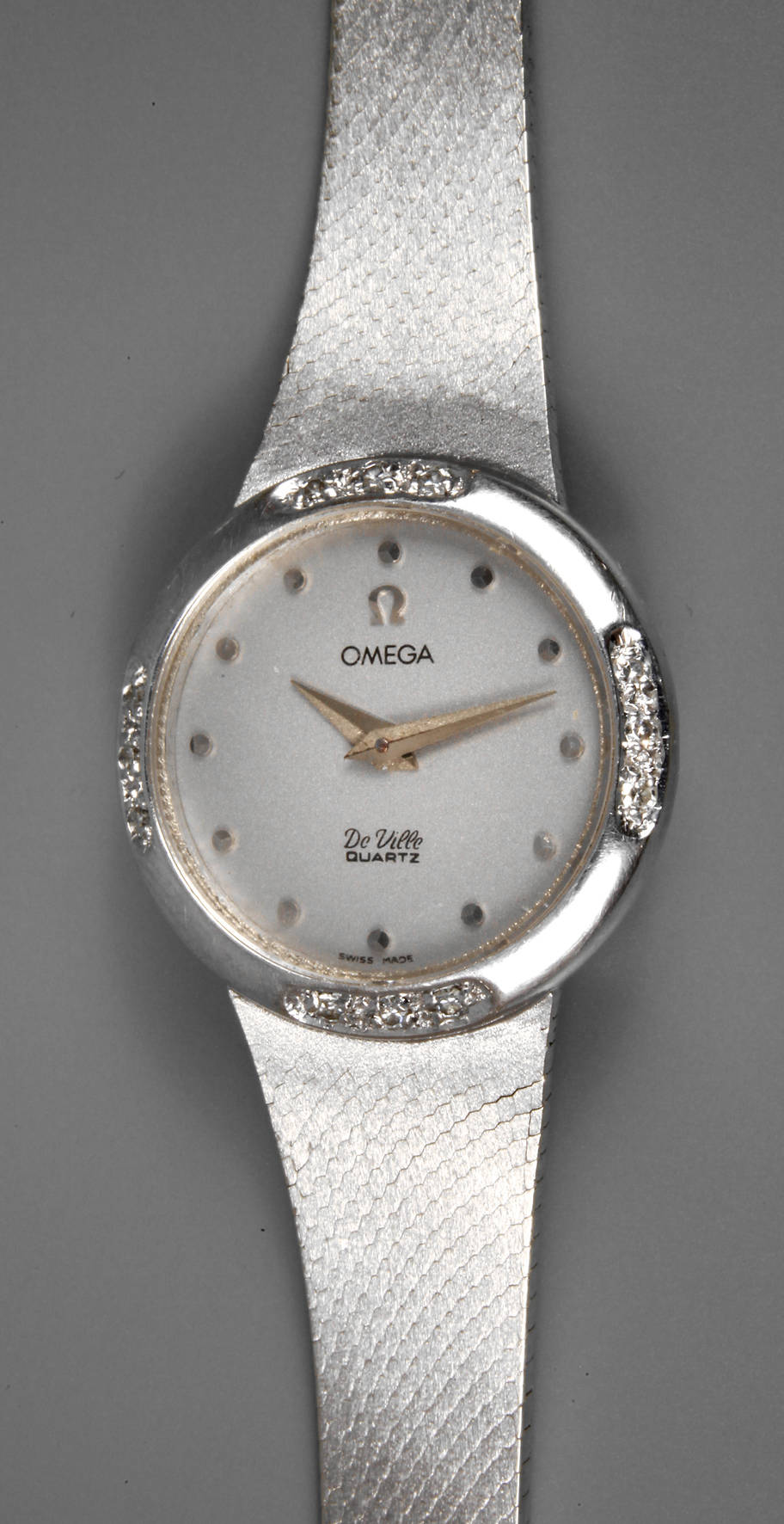 Damenarmbanduhr Omega in Weißgold