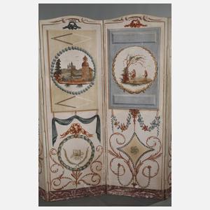 Großer klassizistischer Paravent