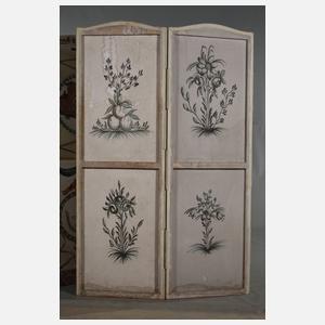 Großer klassizistischer Paravent