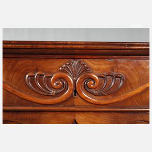 Außergewöhnlicher Biedermeiersekretär mit Kommode