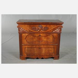 Außergewöhnlicher Biedermeiersekretär mit Kommode