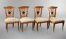 Vier Biedermeierstühle