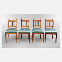 Vier Biedermeierstühle111