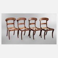 Vier Stühle Biedermeier111