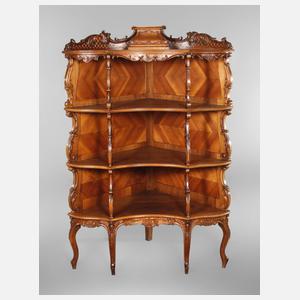 Ausgefallene Ecketagere