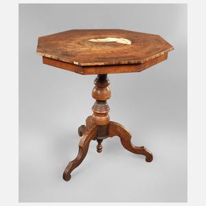 Intarsierter Rauchtisch