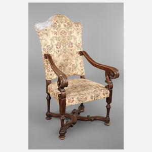 Armlehnsessel im Barockstil