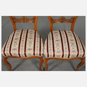 Paar Stühle Louis Philippe