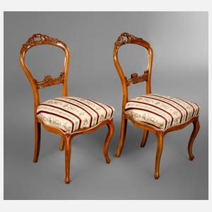 Paar Stühle Louis Philippe