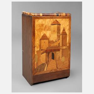 Wandschrank Art déco