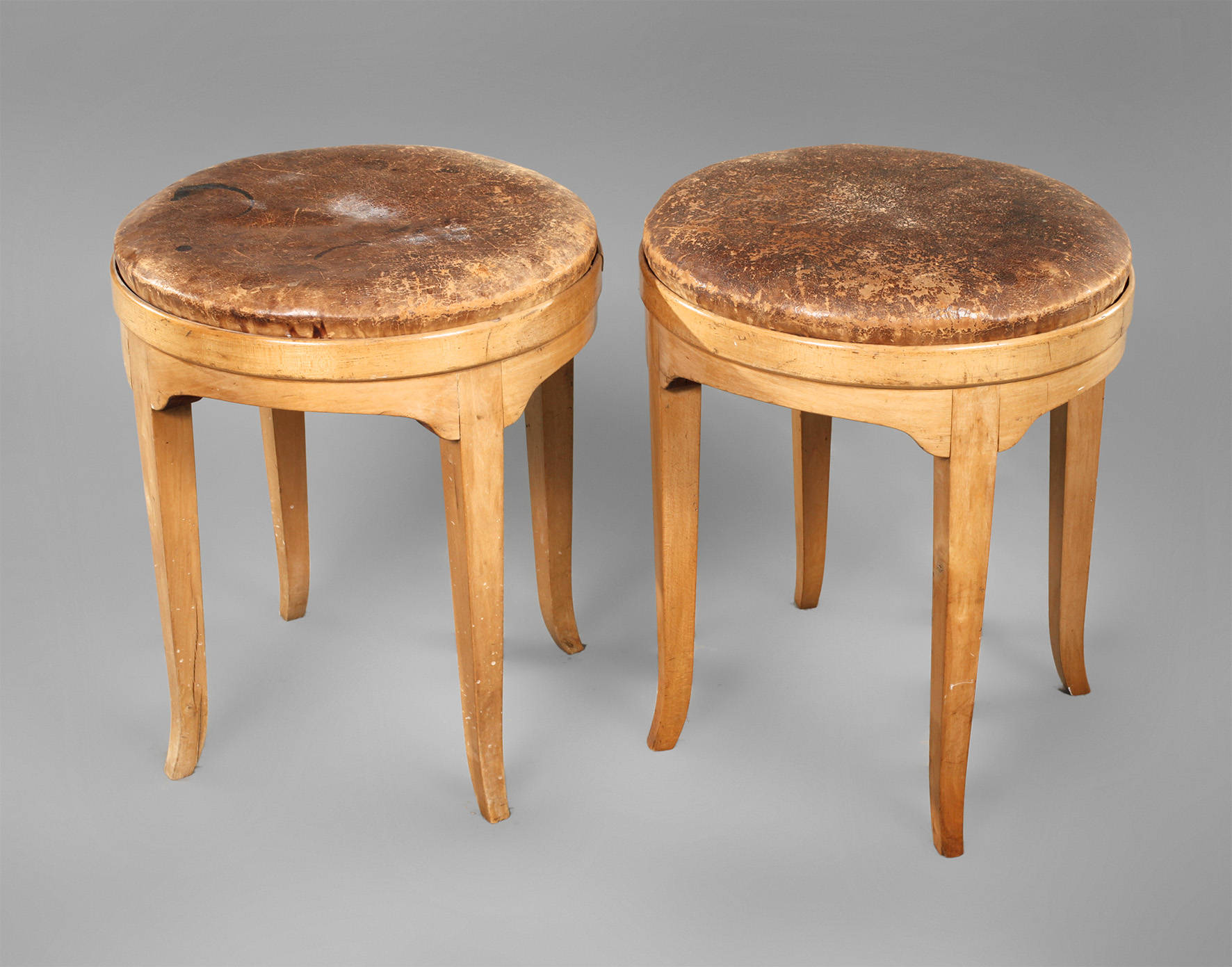 Paar Hocker Art déco