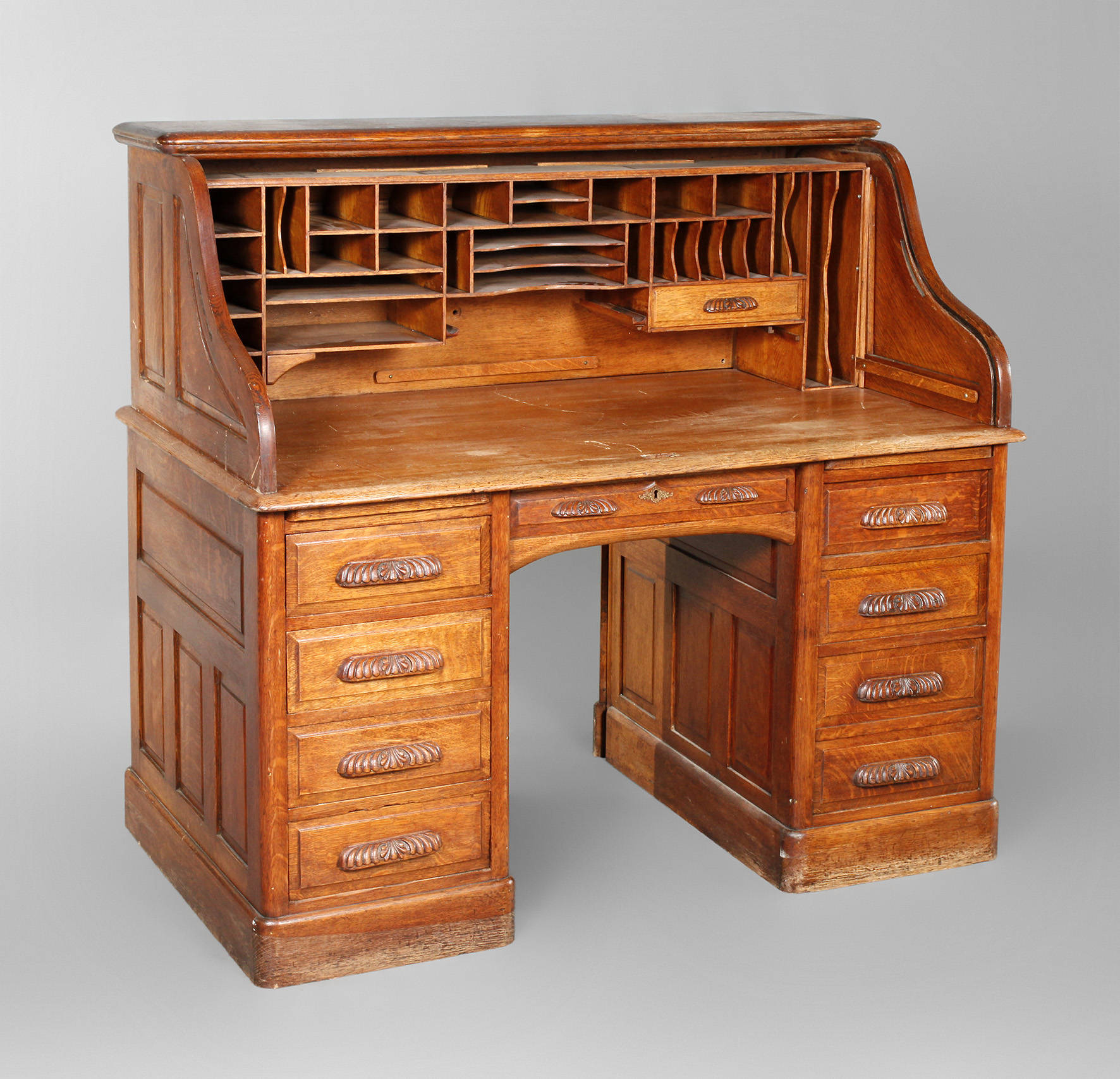 Großer Rollschreibtisch