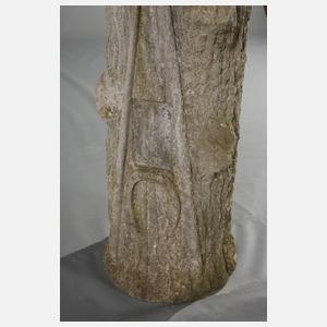 Gartenplastik Jagdreiterei