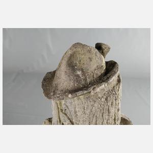 Gartenplastik Jagdreiterei