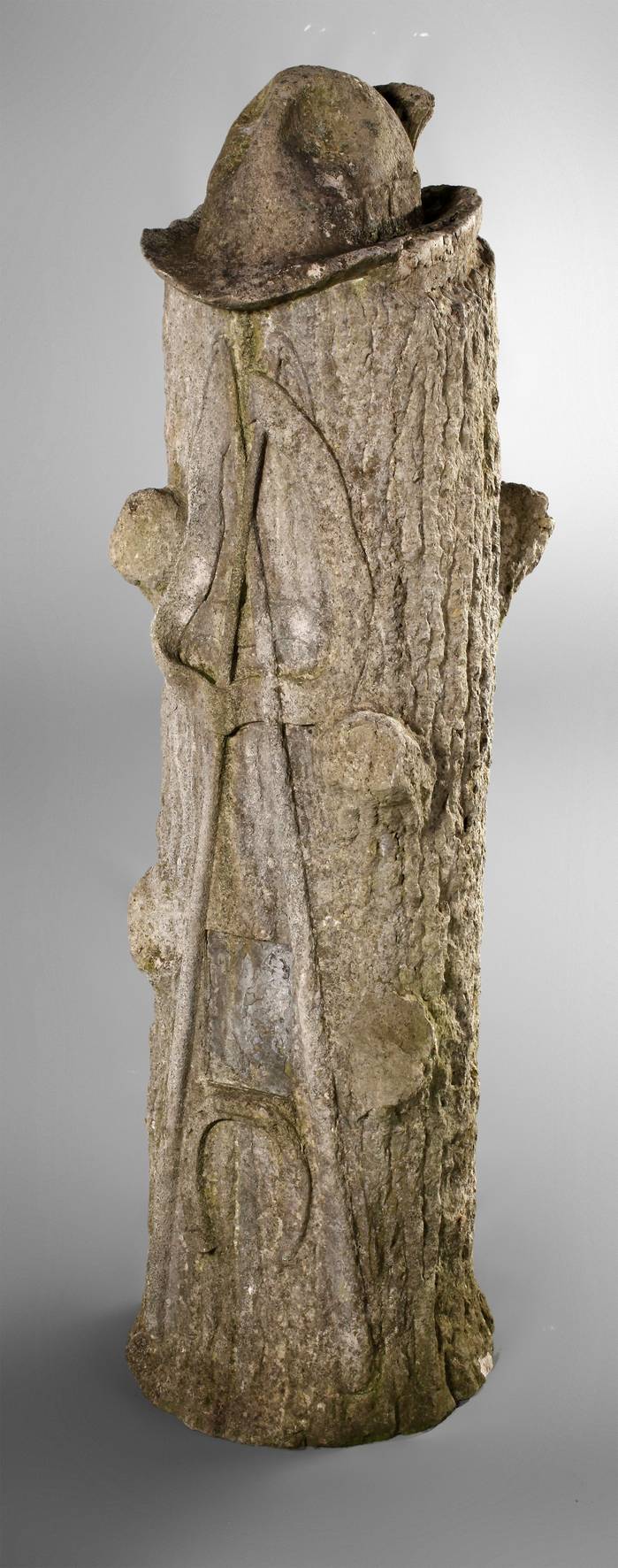 Gartenplastik Jagdreiterei