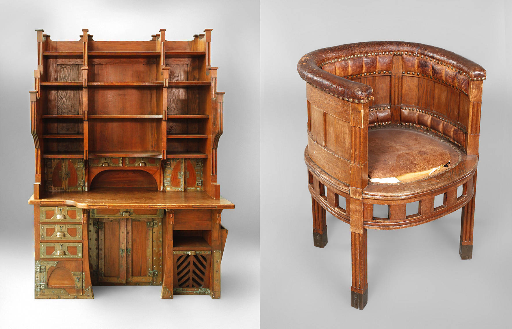 Außergewöhnlicher Bibliotheksschrank