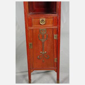 Zwei Pfeilerschränke Jugendstil