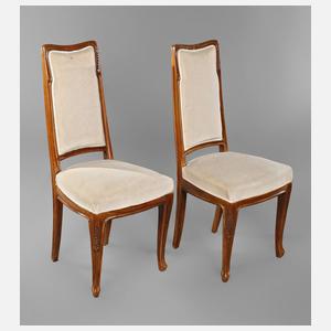 Paar Stühle Louis Majorelle
