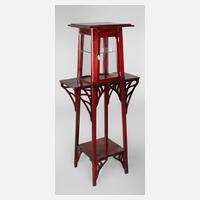 Postament mit Vitrinenaufsatz111