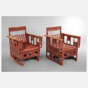 Paar Armlehnsessel Hans VollmerPaar Armlehnsessel Hans Vollmer