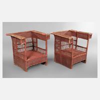 Zwei Armlehnsessel  Hans Vollmer111