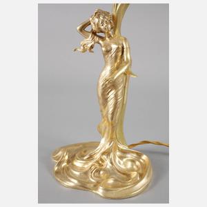 Jugendstil-Tischlampe Charles Emile Jonchery