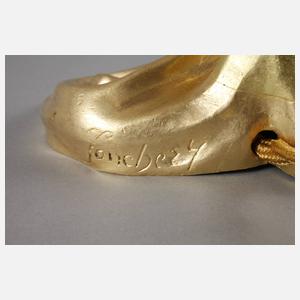 Jugendstil-Tischlampe Charles Emile Jonchery