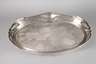 Silber großes Jugendstiltablett
