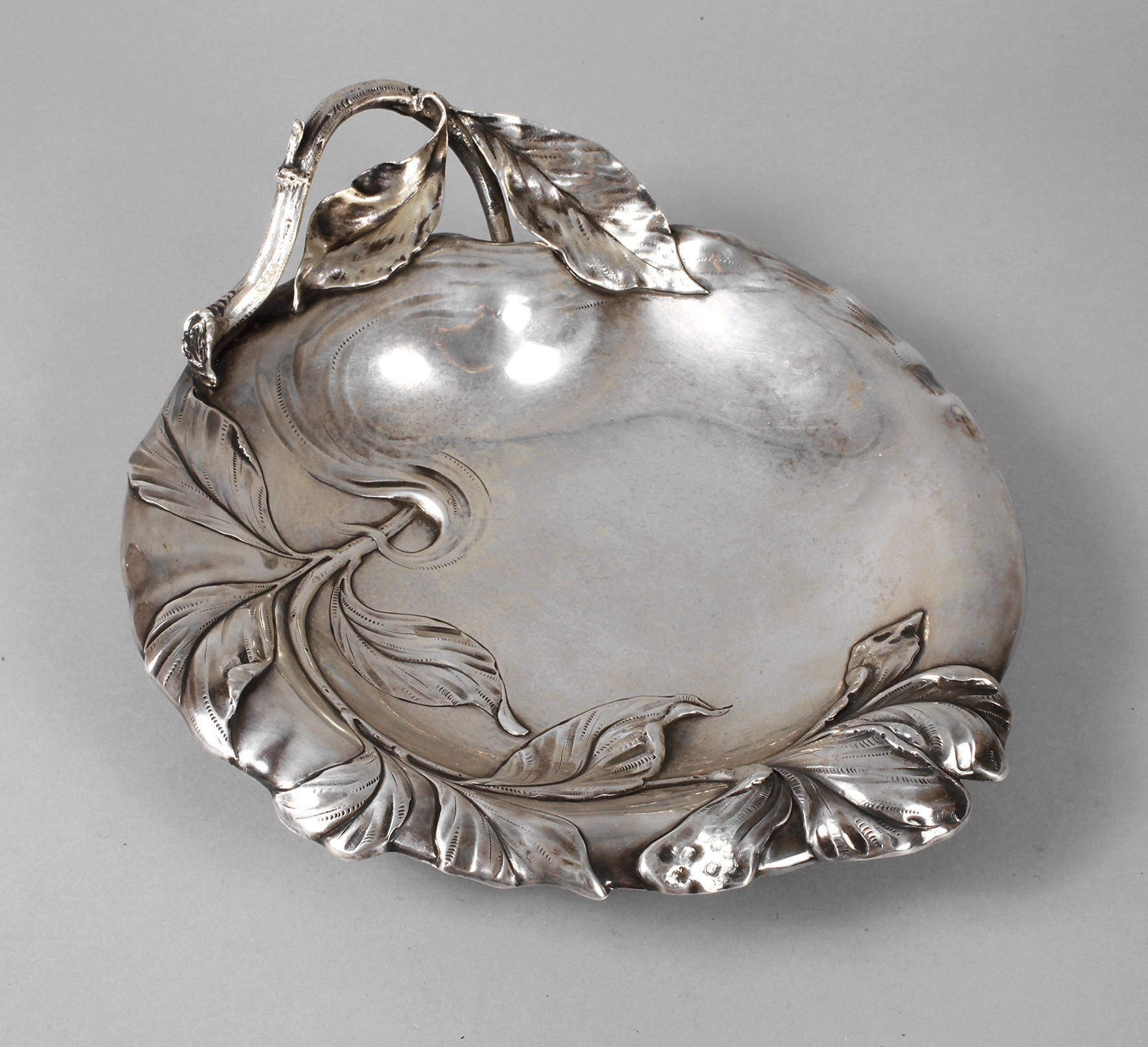 Silberschale Jugendstil
