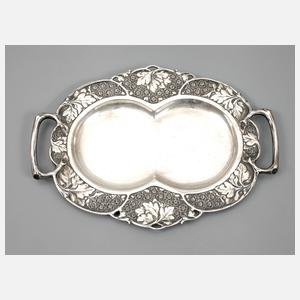Silbertablett Jugendstil