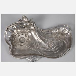 Figürliche Jugendstilschale