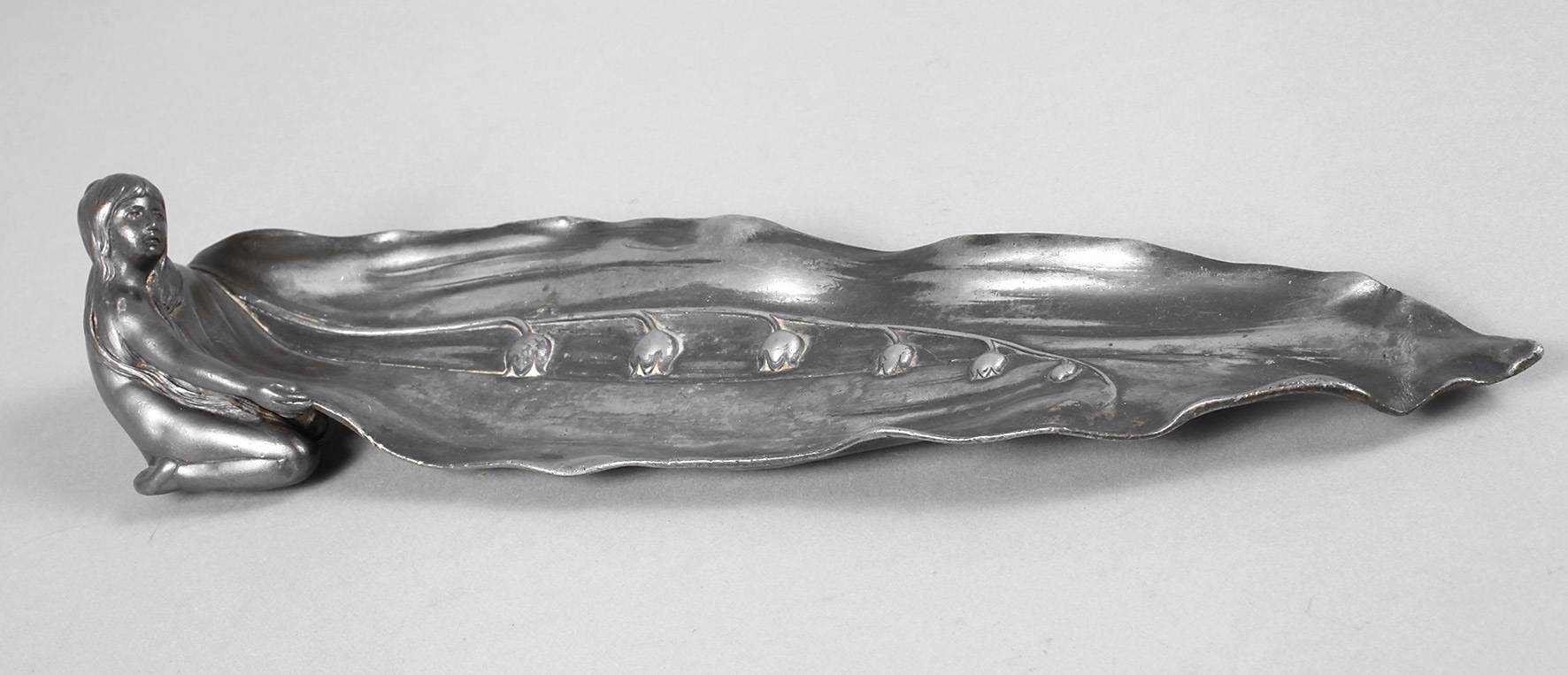 WMF Geislingen Federschale Jugendstil