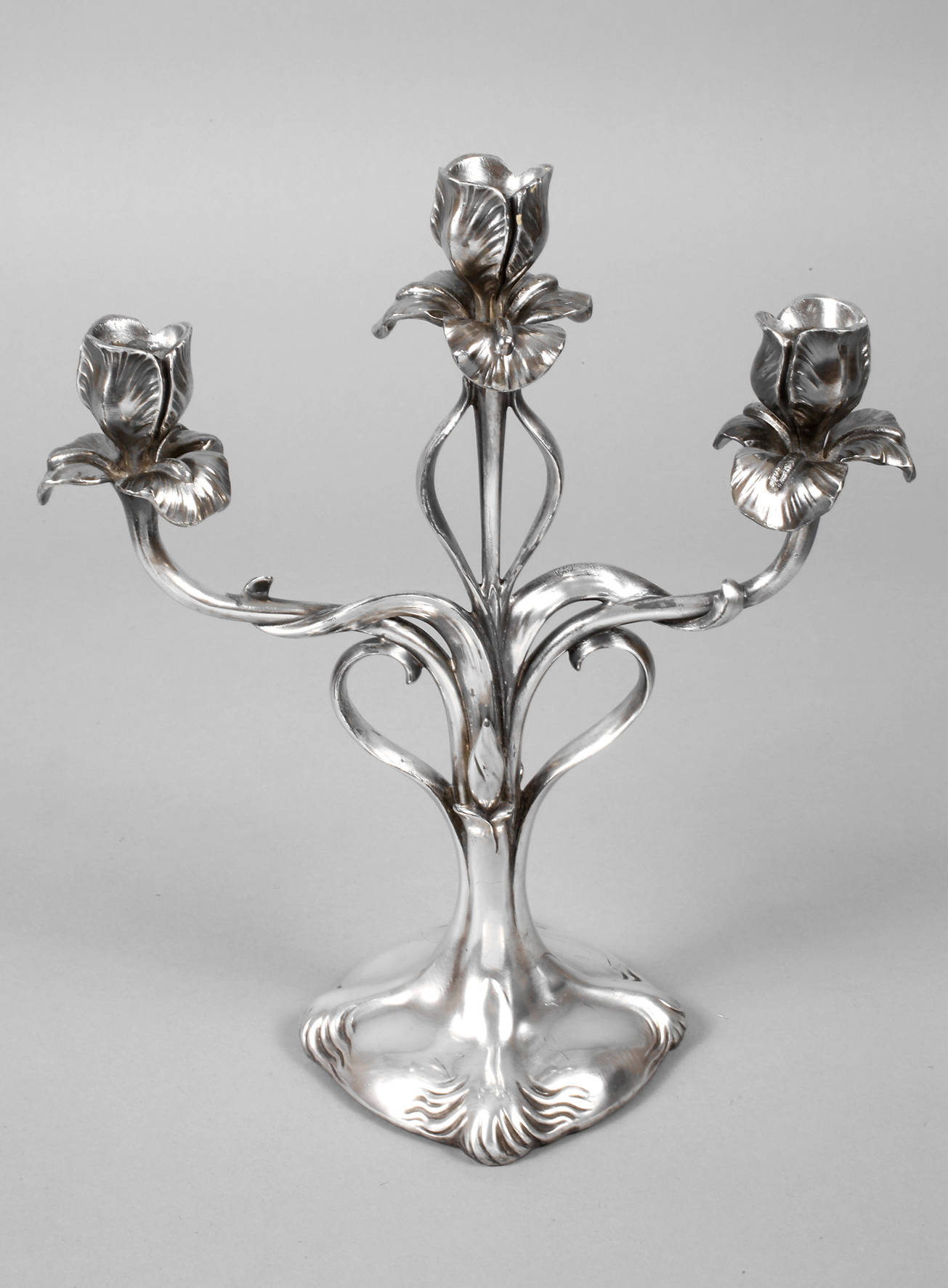 WMF Geislingen Kerzenleuchter Jugendstil