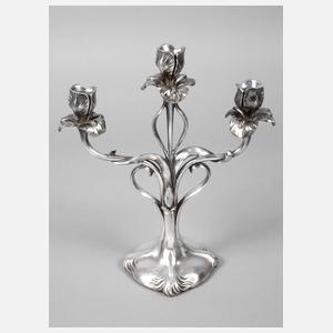 WMF Geislingen Kerzenleuchter Jugendstil