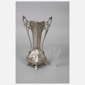 WMF Geislingen Paar Jugendstilvasen