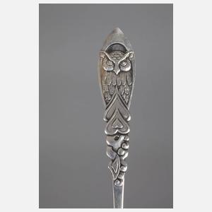 Dänemark Jugendstilbesteck Silber