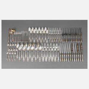 Dänemark Jugendstilbesteck Silber