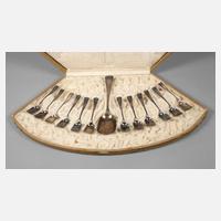 Eisset Jugendstil im Etui111