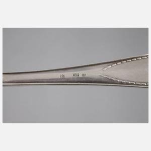 Sieben Besteckteile Ernst Riegel