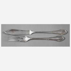 Friedrich Adler Fischgabel und Fischmesser