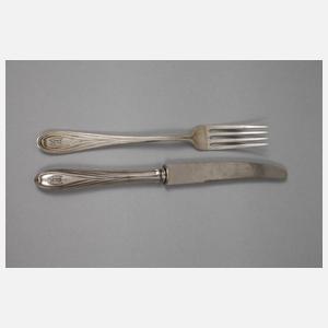 Silber Dessertbesteck Hans Christiansen
