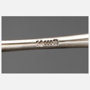 Silber Dessertbesteck Hans Christiansen