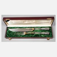 Tranchierbesteck Jugendstil Silber111