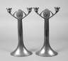 Joseph Maria Olbrich Paar Kerzenleuchter