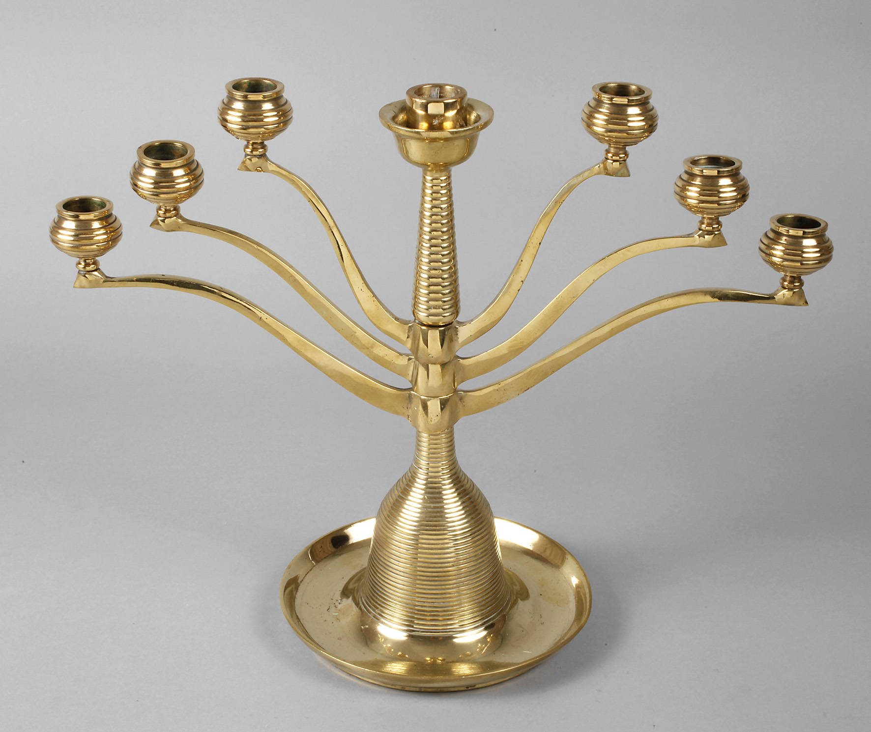 Bruno Paul siebenflammiger Leuchter