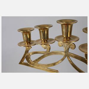 Paar große Jugendstilleuchter