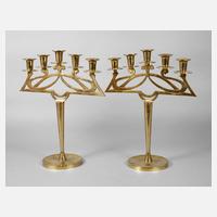 Paar große Jugendstilleuchter111