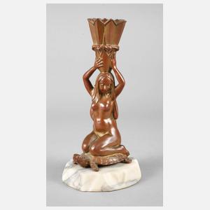 Figürlicher Kerzenleuchter